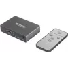 SpeaKa Professional SP-HDS-210 comutador HDMI de 3 portas compatível com Ultra HD 7680 x 4320 píxeis (SP-10461504)