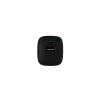 Carregador com fio NATEC para dispositivos móveis NUC-2141, 30W, USB-C PD 3.0 + USB-A QC 3.0, 110–240V, preto