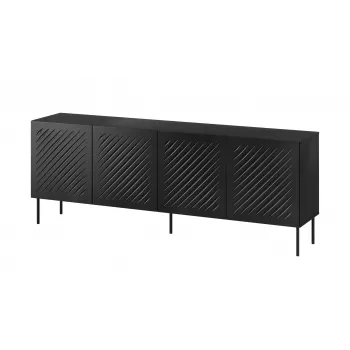 Cómoda SIENA 200x40x75 preto mate