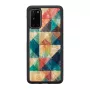 Capa de proteção iKins para Samsung Galaxy S20 — Mosaic preto