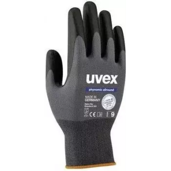 Uvex 60049 cinzento - preto elastano - poliamida (6004911)
