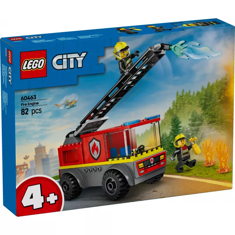 LEGO CITY 60463 Carro de bombeiros com escada