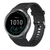 Pulseira de silicone FIXED para Garmin QuickFit 20 mm, preto