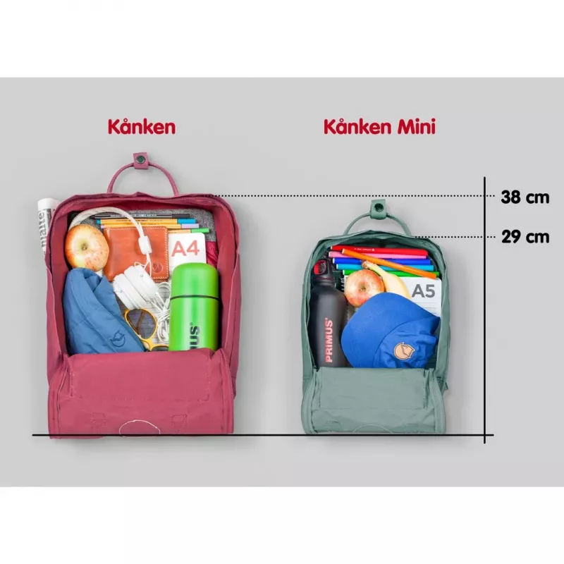 Mochila Fjällräven Kånken Grafite Vinylon Fecho de correr