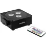 Projetor LED EUROLITE LED a bateria 3 LEDs 8W portátil alimentado a bateria iluminação
