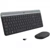 Conjunto de teclado e rato Logitech MK470 slim combo
