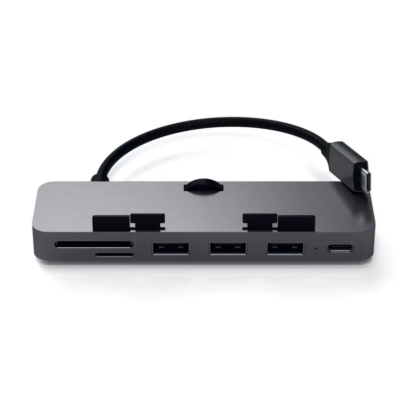 Dock para portátil/replicador de portas Satechi ST-TCIMHM USB 3.2 Gen 1 (3.1 Gen 1) Type-C cinzento
