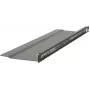 Acessório de rack Lanview RAO215BL preto aço 0,5HE 482x112x22mm