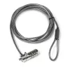 Cadeado de combinação DICOTA Stand-alone Notebook Security Pro preto aço inoxidável