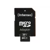 Intenso Performance - cartão de memória flash (microSDXC com adaptador SD) - 64GB - UHS-I U1 / Class10 - microSDXC UHS-I (3424490)