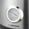 Chaleira ESPERANZA EKK029 — 1,7 L, 2200 W, aço inoxidável e plástico preto