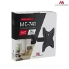 Maclean MC-741 suporte de parede para TV de 13–42 polegadas (33–106,7 cm), VESA 75×75–200×200, máx. 25 kg, distância à parede 5,9–22,8 cm, preto