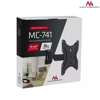 Suporte de parede para TV MACLEAN MC-741 para ecrãs de 33–106,7 cm (13