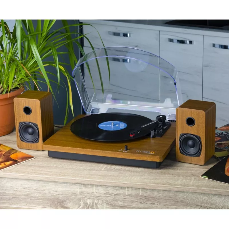 Gira-discos com Bluetooth Technaxx