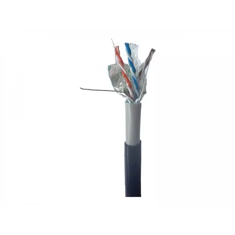Cabo de rede Gembird FPC-6004GE-SO-OUT 305 m Cat6 F/UTP preto