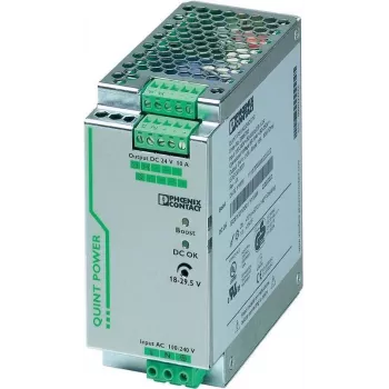 Phoenix Contact QUINT PS/1AC/24DC/20 - Fonte de alimentação (montagem em calha DIN possível) - AC 100-240 V