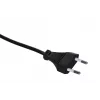 Cabo de alimentação Savio CL-100 preto 1,8 m IEC tipo E (3,4 mm, 3,1 mm) IEC C7