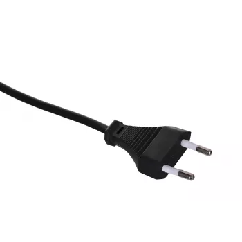 Cabo de alimentação Savio CL-100 preto 1,8 m IEC Type E (3,4 mm, 3,1 mm) IEC C7