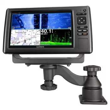 Conjunto de fixação RAM MOUNT para sonda de profundidade para superfície plana RAM-109HU