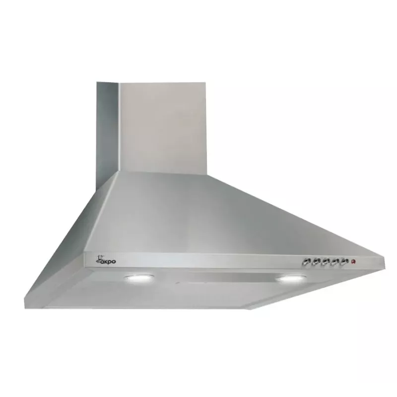 AKPO WK-4 Classic Eco 60 exaustor de chaminé de parede, 60 cm, 420 m³/h, LED, aço inoxidável