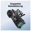 Altifalante Bluetooth robusto para exterior ANKER Soundcore Boom 3i preto IP68 50W BassUp 16h de reprodução espetáculo de luz TWS estéreo