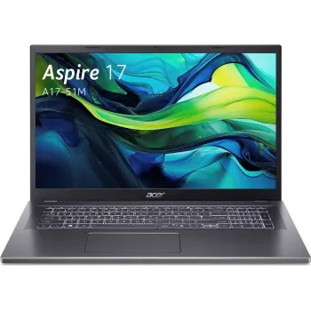 Portátil Acer Aspire 17 A17-51M 17,3 polegadas Intel Core i7 13620H 16GB RAM 512GB SSD UHD Graphics Win 11 Home
