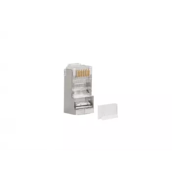 Conector RJ-45 LANBERG PLS-6000 Cat6 F/UTP translúcido branco, pack de 100