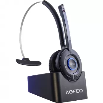 Headset AGFEO DECT Headset IP - Headset - On-Ear - DECT - sem fios (6101543)