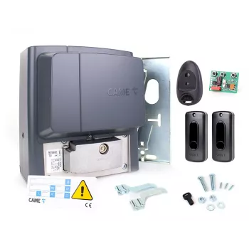 Conjunto CAME BX PLUS SPACE para portões de correr até 400 kg