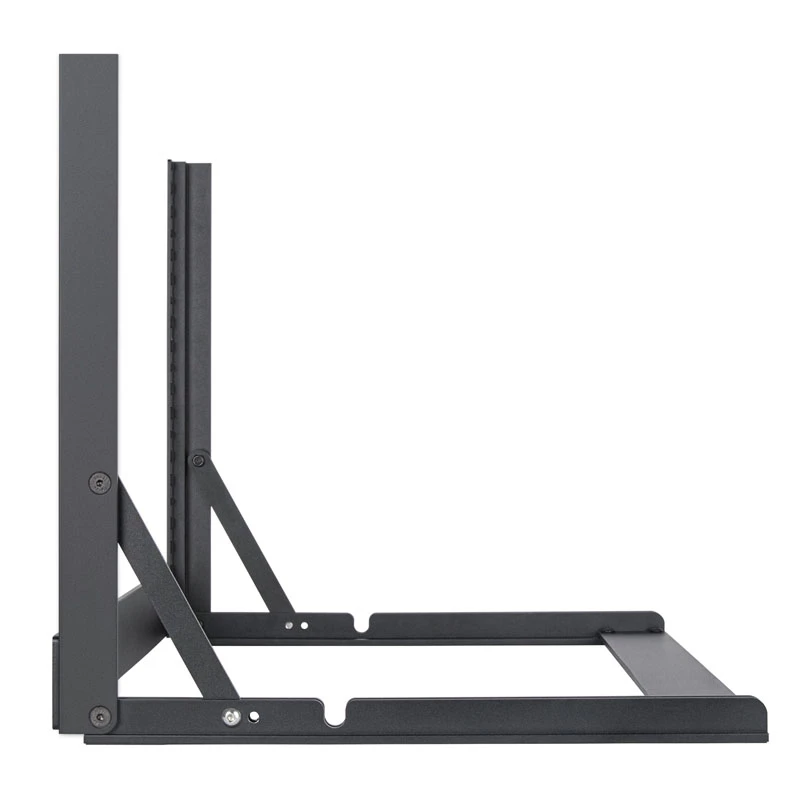 Rack Open-Frame 6HE 19 polegadas SILVERSTONE SST-RK06U-OF Rack de secretária prateado
