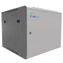 Armário rack Extralink 9U 600x600 ASP cinzento montado na parede, porta metálica