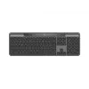 Teclado Logitech RF Wireless Bluetooth QWERTZ alemão grafite 920-013773