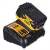 Conjunto combinado para ferramentas elétricas DeWALT DCK2080P2T-QW — 18V Li-Ion 5Ah (2x), rebarbadora DCG405, aparafusadora, rosca M14 para prato de lixar, mala de transporte