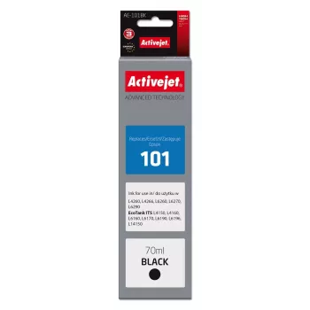 Tinta Activejet AE-101BK (substituto para Epson 101; Supreme; 70 ml; preto)