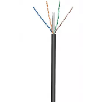 Cabo de rede Microconnect KAB023-100 preto 100 m Cat6 U/UTP (UTP)