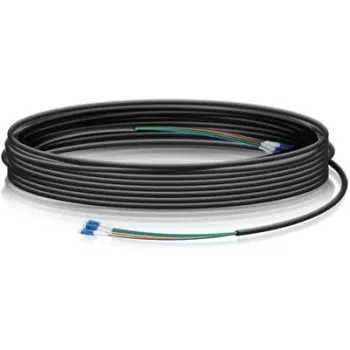 Cabo de fibra ótica LC monomodo Ubiquiti InfiniBand/cabo de fibra ótica 60,96 m preto