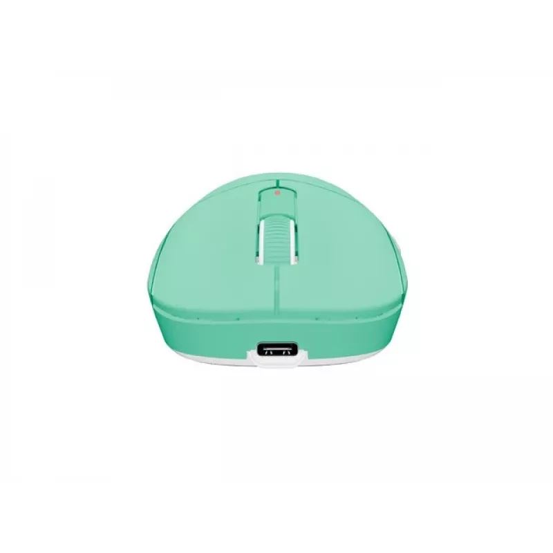 Rato sem fios Fury Tanto T4 verde-menta — DPI ajustável, recetor USB, design ergonómico