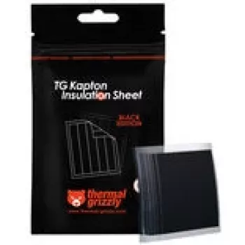 Película isolante Kapton Thermal Grizzly 10 x 60 mm, 50 unidades, preto