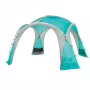 Event Dome Shelter XL, 4,5 x 4,5m, pavilhão azul-claro/cinzento