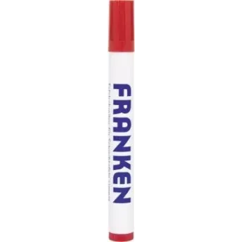 Marcador recarregável Franken Z1902 01, vermelho, ponta 2–6 mm, pack de 10