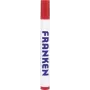 Marcador recarregável Franken Z1902 01, vermelho, ponta 2–6 mm, pack de 10