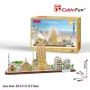 Puzzle 3D - Barcelona - grau de dificuldade: 4/8