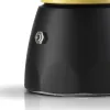 Cafeteira Moka Bialetti Orzo Express preto amarelo