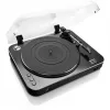 Gira-discos com transmissão por correia Lenco LBT-120BK Preto Semiautomático
