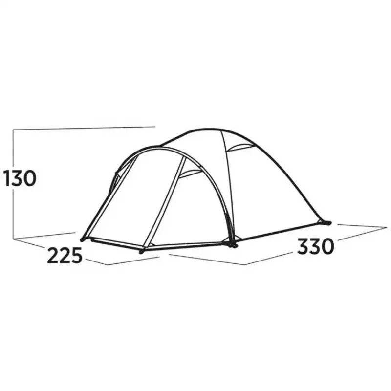 Easy Camp Setesdal 4 Tenda de cúpula/iglu verde