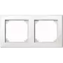 Merten M-Smart 484219 moldura de 2 módulos, branco polar mate
