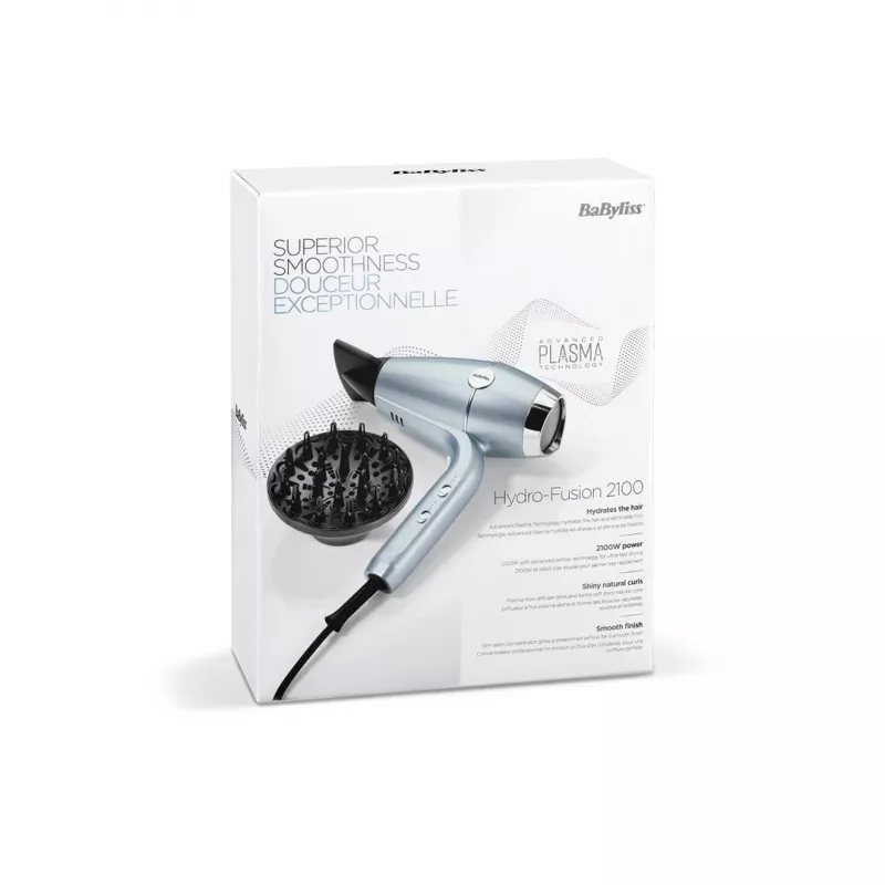 BaByliss D773DE Hydro-Fusion Secador de cabelo
