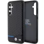 BMW | BMHCS23FE22NBCK | Tampa traseira | Samsung | Galaxy S23 FE | Couro Carbono | Preto