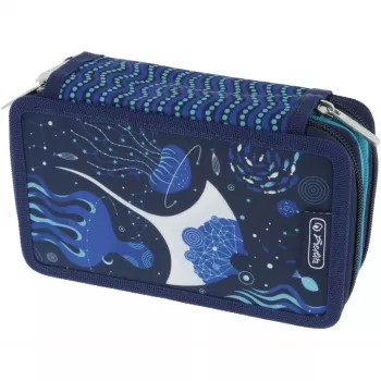 Herlitz TriCase Deep Ocean 31 peças azul poliéster 190x70x115 mm