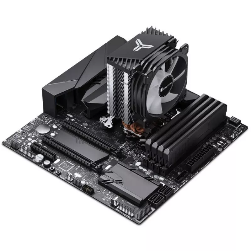 Jonsbo CR-1400 E cooler de ar para CPU, 92 mm, preto